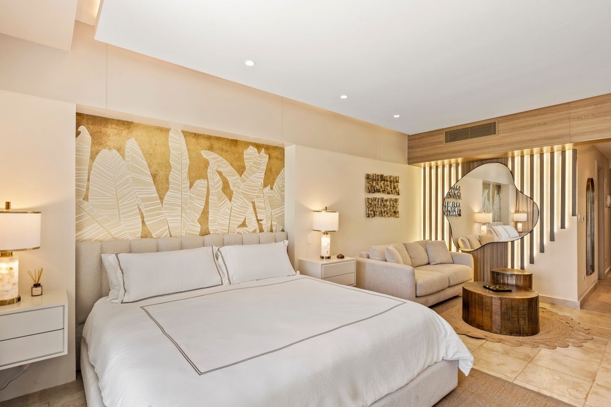 Apartamento Cap Cana Lujo Dormitorio Salón