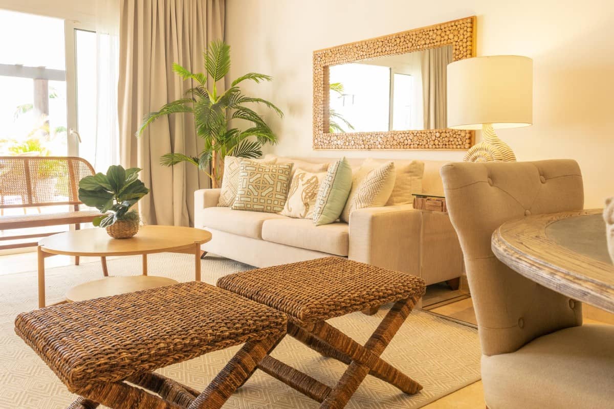 Apartamento Vacacional en Punta Cana, Alojamiento de Lujo, Salón