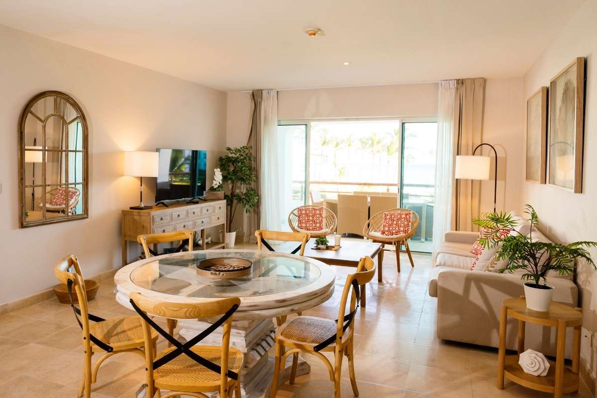 Apartamento Cap Cana Ocean Breeze Suite - Salón