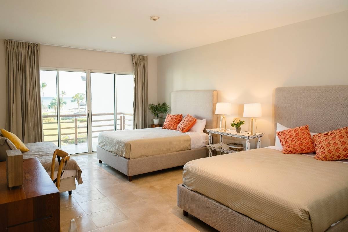 Apartamento Vacaciones Lujo Cap Cana Ocean Breeze Suite - Dormitorio
