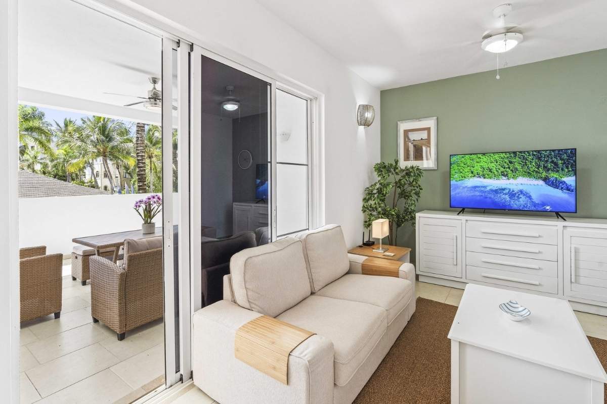 Apartamento de Lujo en Cap Cana, Refugio Costero, Salón