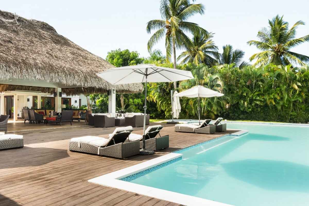 Villa Alquiler Vacacional de Lujo, Casa de Campo, República Dominicana. Tropical. Piscina
