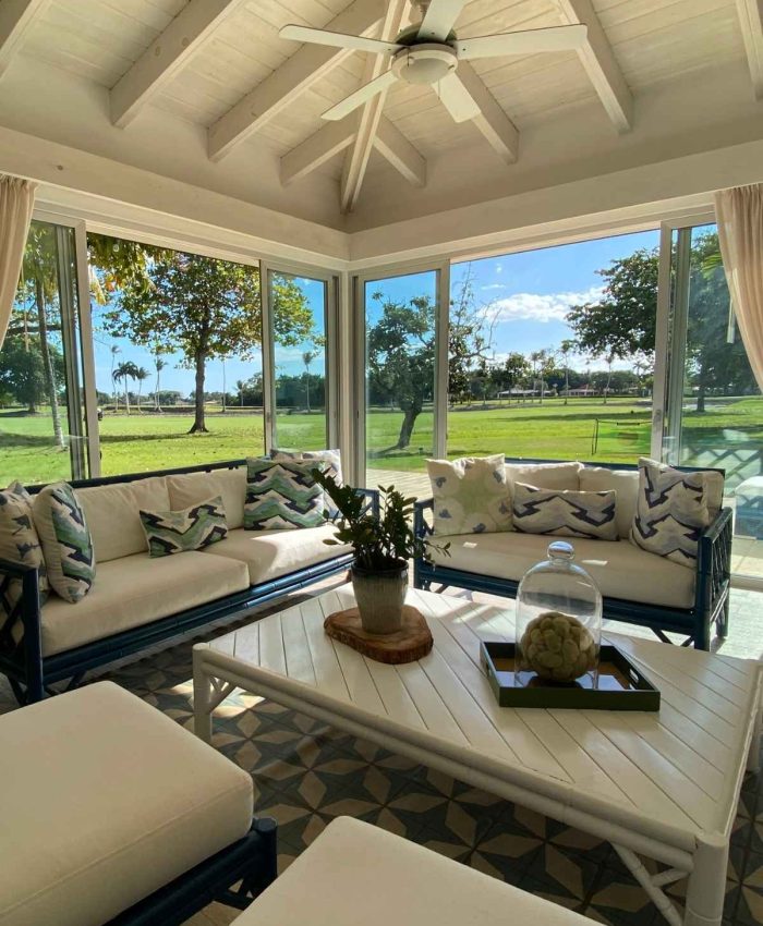 Villa Vacacional Vista Verde, Casa de Campo, República Dominicana. Sala